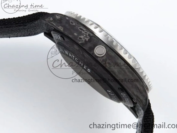 on Graffiti Nylon Best Black Carbon Strap A2824 DIWF Dweller Sea 43mm Edition Dial 0415